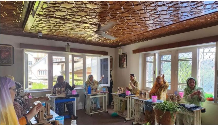 Weaving and handcraft detail